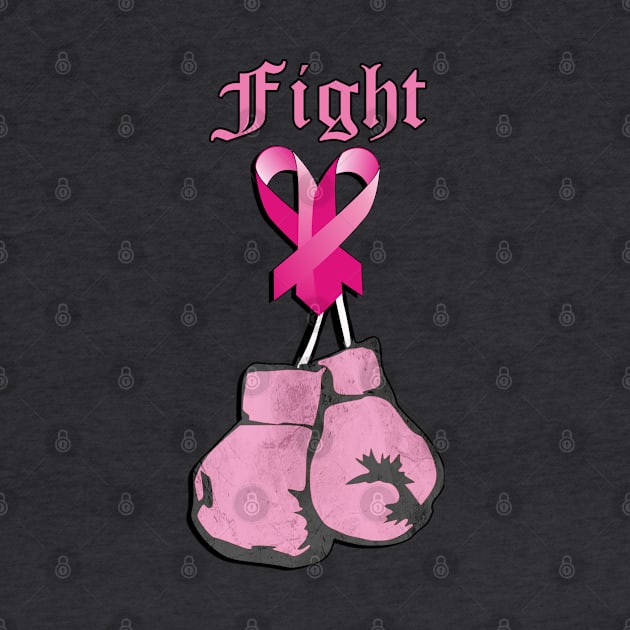 Breast Cancer Awareness Go Pink for October Inspirational Quote FIGHT Survivor Gifts by tamdevo1